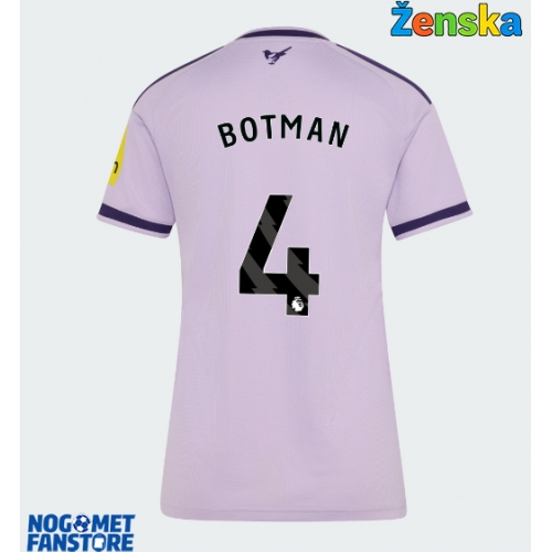 Newcastle United Sven Botman #4 Rezervni Dres za Ženska 2026-27 Kratak Rukav